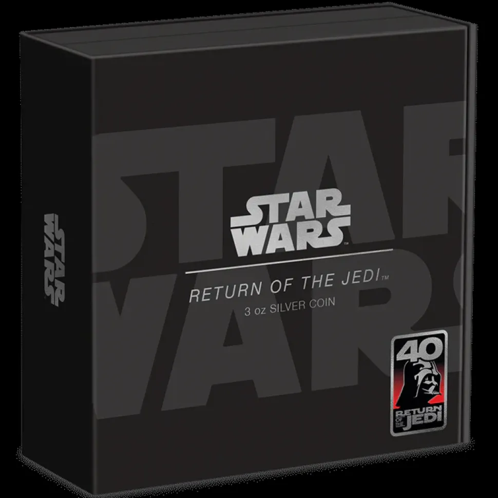 New Zealand Mint Star Wars: Return of the Jedi™ 40th Anniversary 3oz Silver Coin (PP)