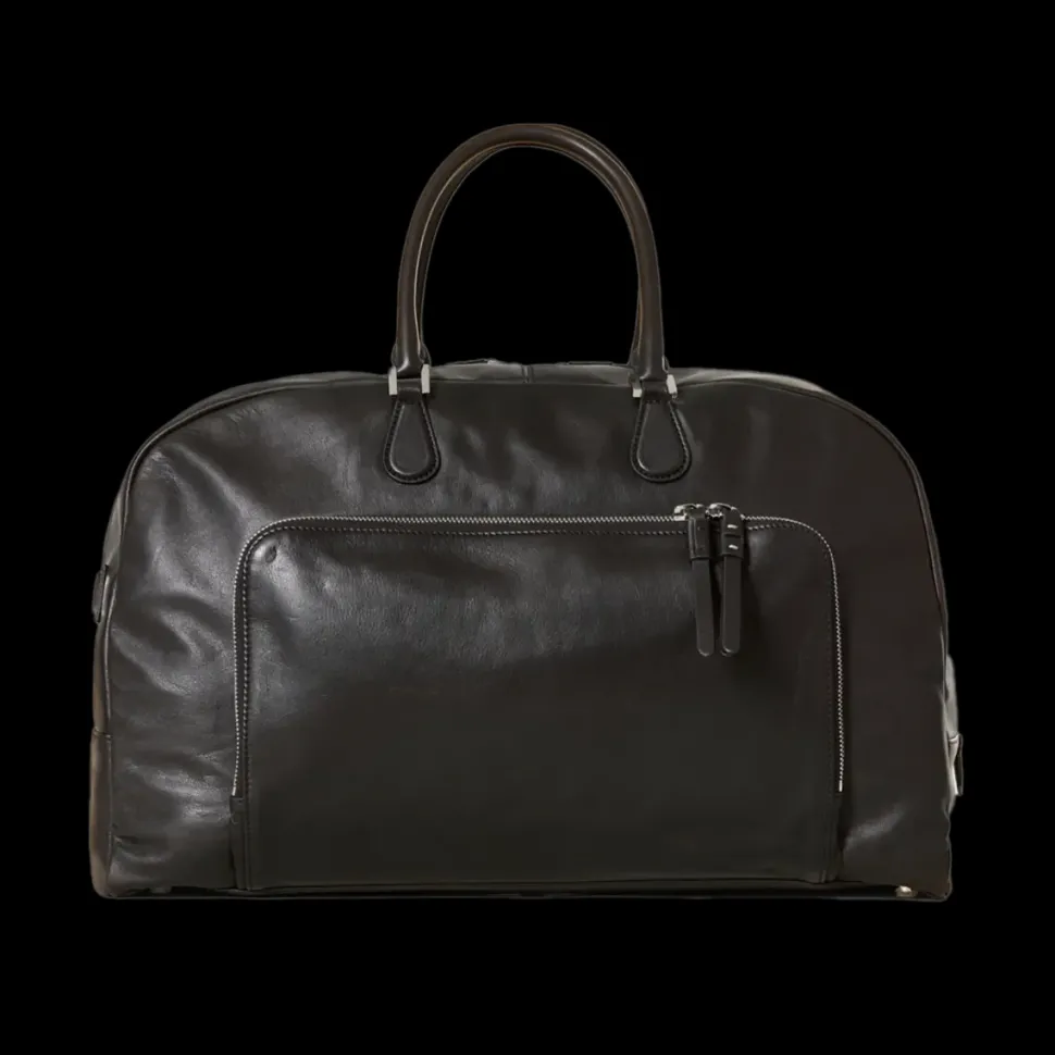 Gebauer&Gebauer The ICONIC WEEKENDER BAG - the one for a lifetime - 100% super soft leather outside and inside