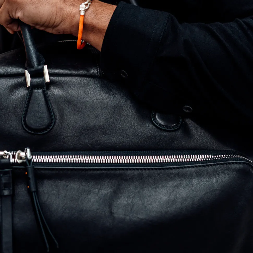 Gebauer&Gebauer The ICONIC WEEKENDER BAG - the one for a lifetime - 100% super soft leather outside and inside