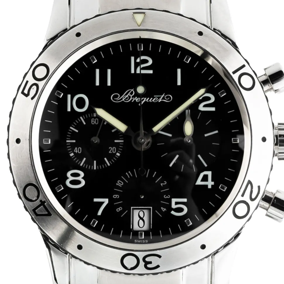 Breguet Type XX - XXI - XXII Black Dial - 3820