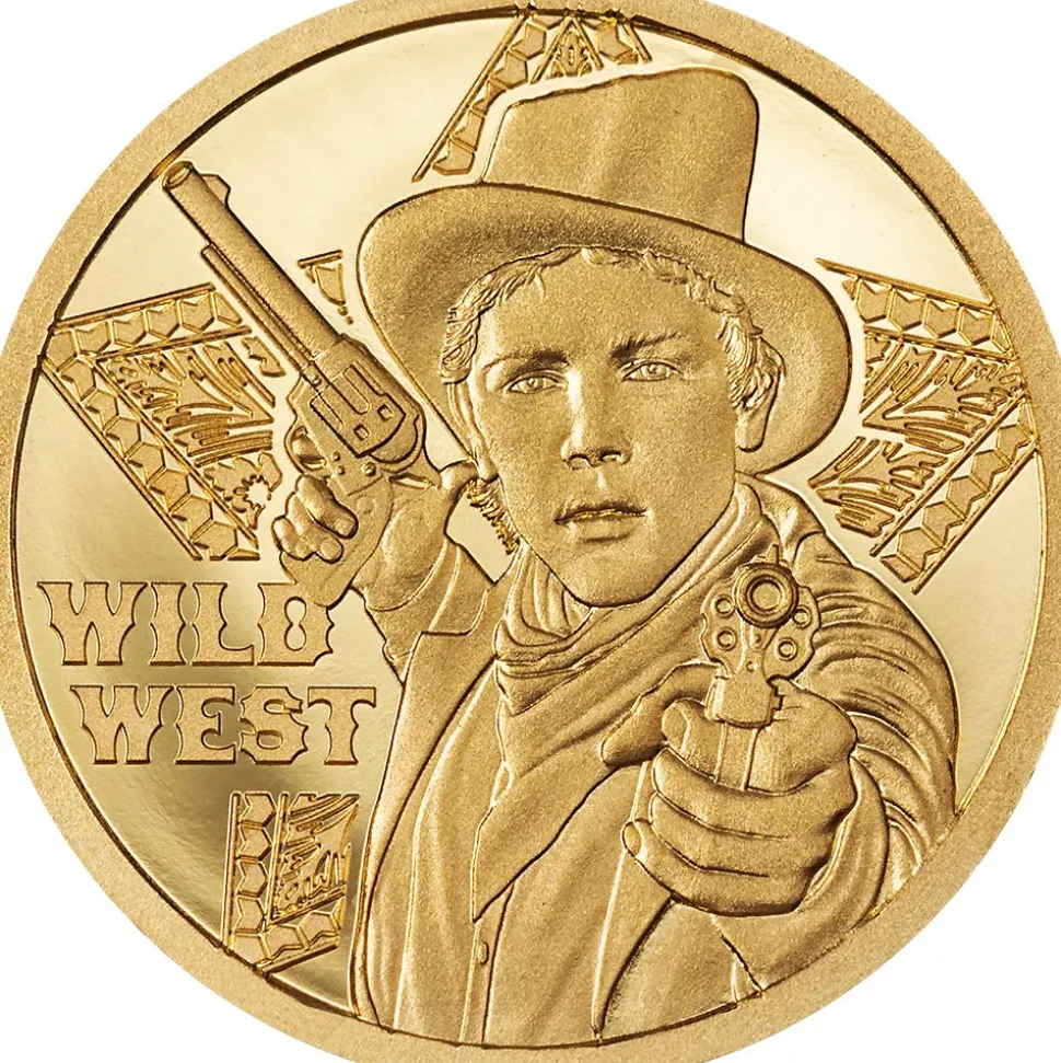 Diverse Wild West Gold 2024 (Edition: 5.000) - 0,5g